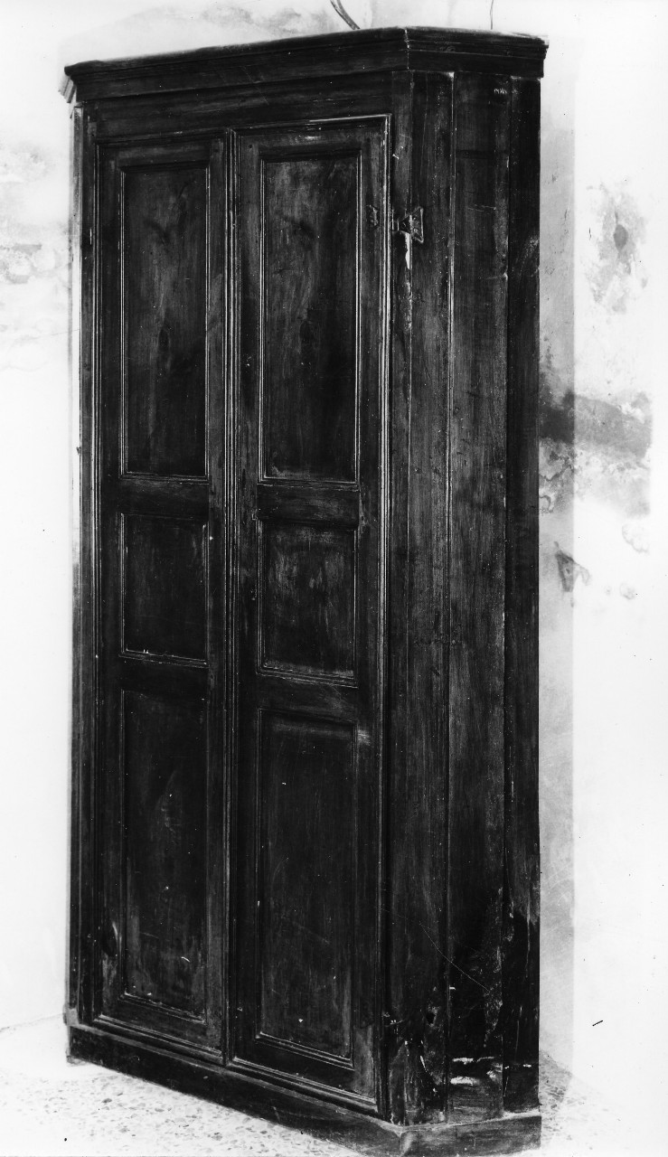 armadio - manifattura toscana (fine/inizio secc. XVIII/ XIX)