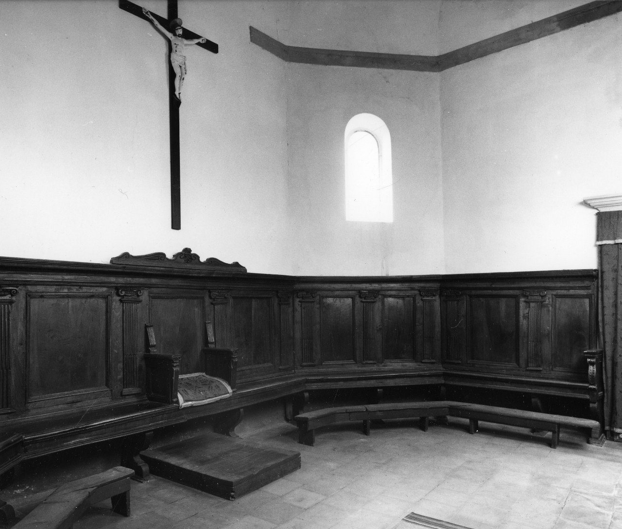 stalli del coro - bottega toscana (prima metà sec. XVII)