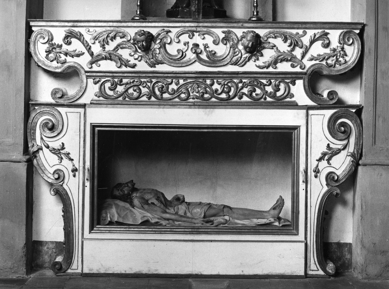 mostra di nicchia - bottega toscana (prima metà sec. XVIII)