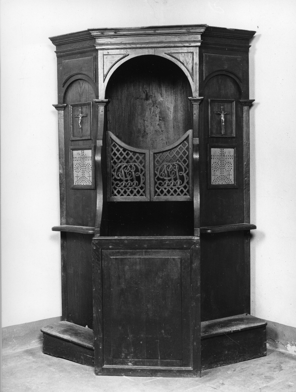 confessionale - bottega toscana (sec. XIX)