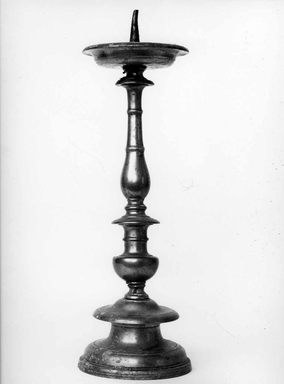 candeliere d'altare - bottega toscana (sec. XVIII)