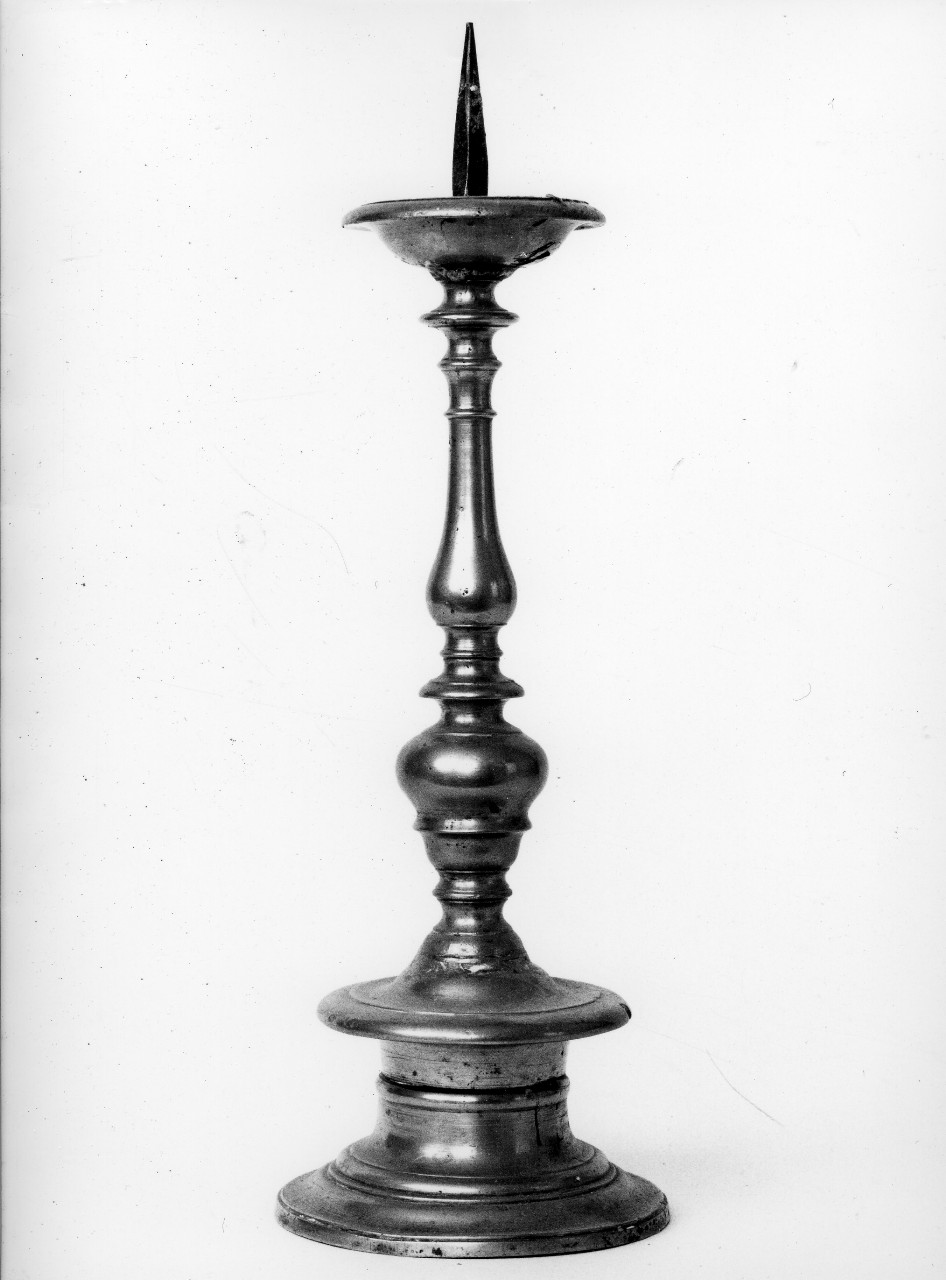 candeliere d'altare - bottega toscana (sec. XVIII)