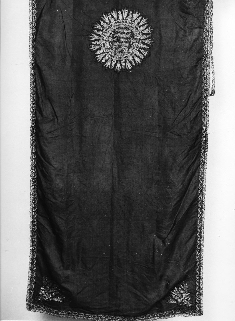 velo omerale - manifattura italiana (prima metà sec. XVIII)