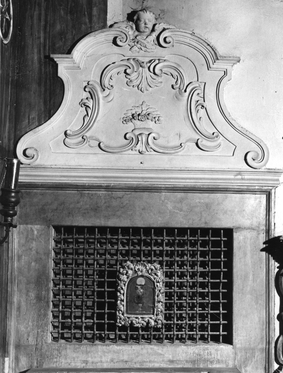 decorazione plastico-pittorica - bottega toscana (sec. XVII, sec. XVIII)