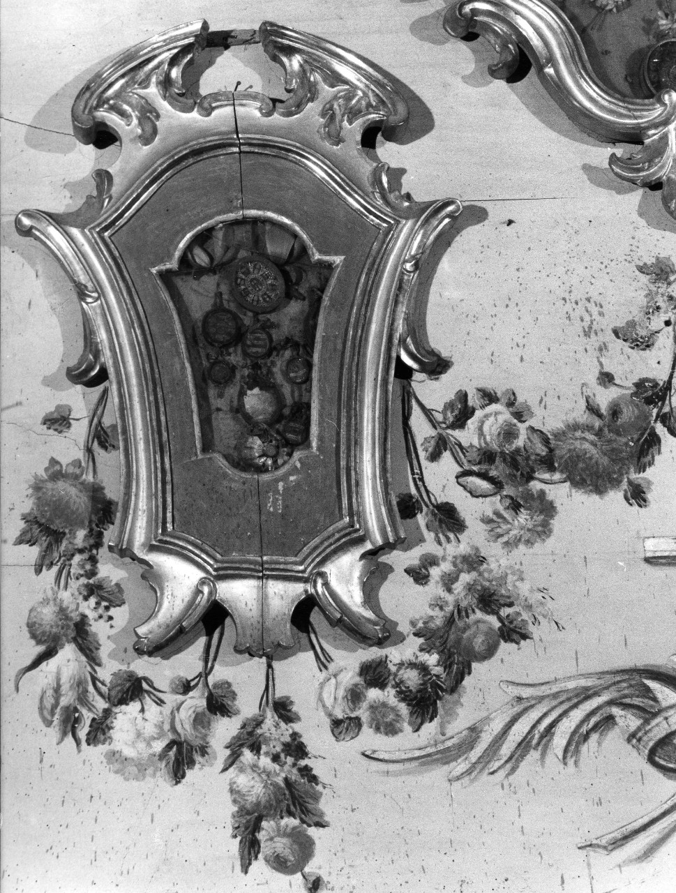 reliquiario - a tabella, serie - bottega toscana (sec. XVIII)