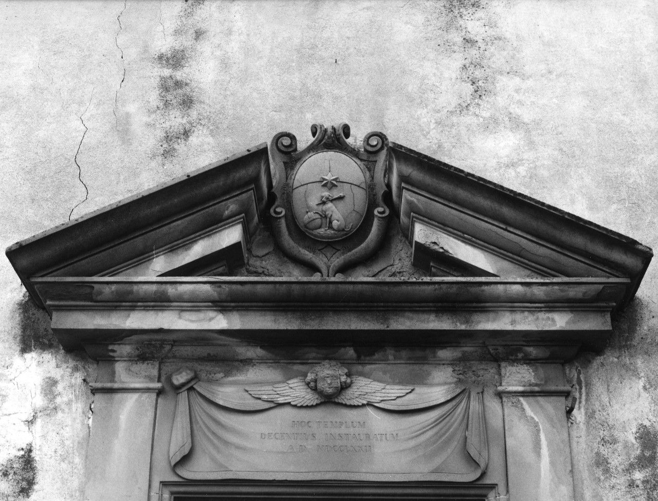 mostra di portale - bottega toscana (sec. XVIII)