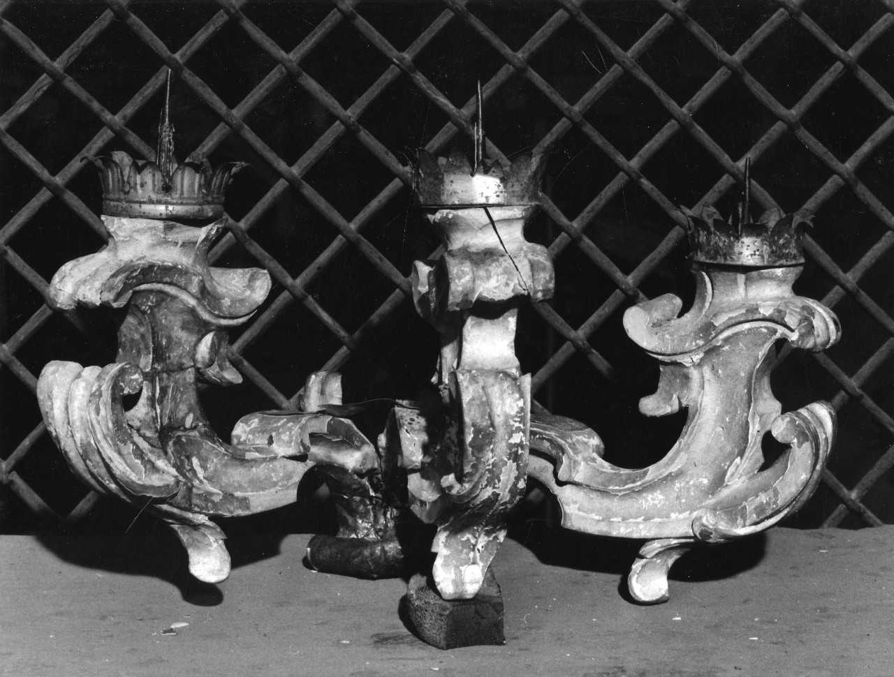 candeliere da parete - bottega toscana (sec. XVIII)