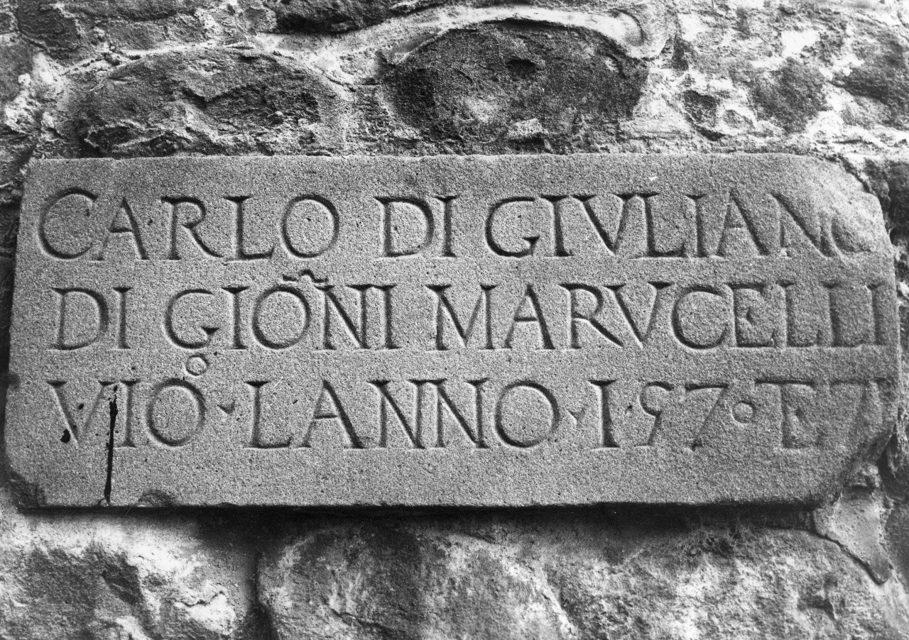 lapide - manifattura toscana (sec. XVI)