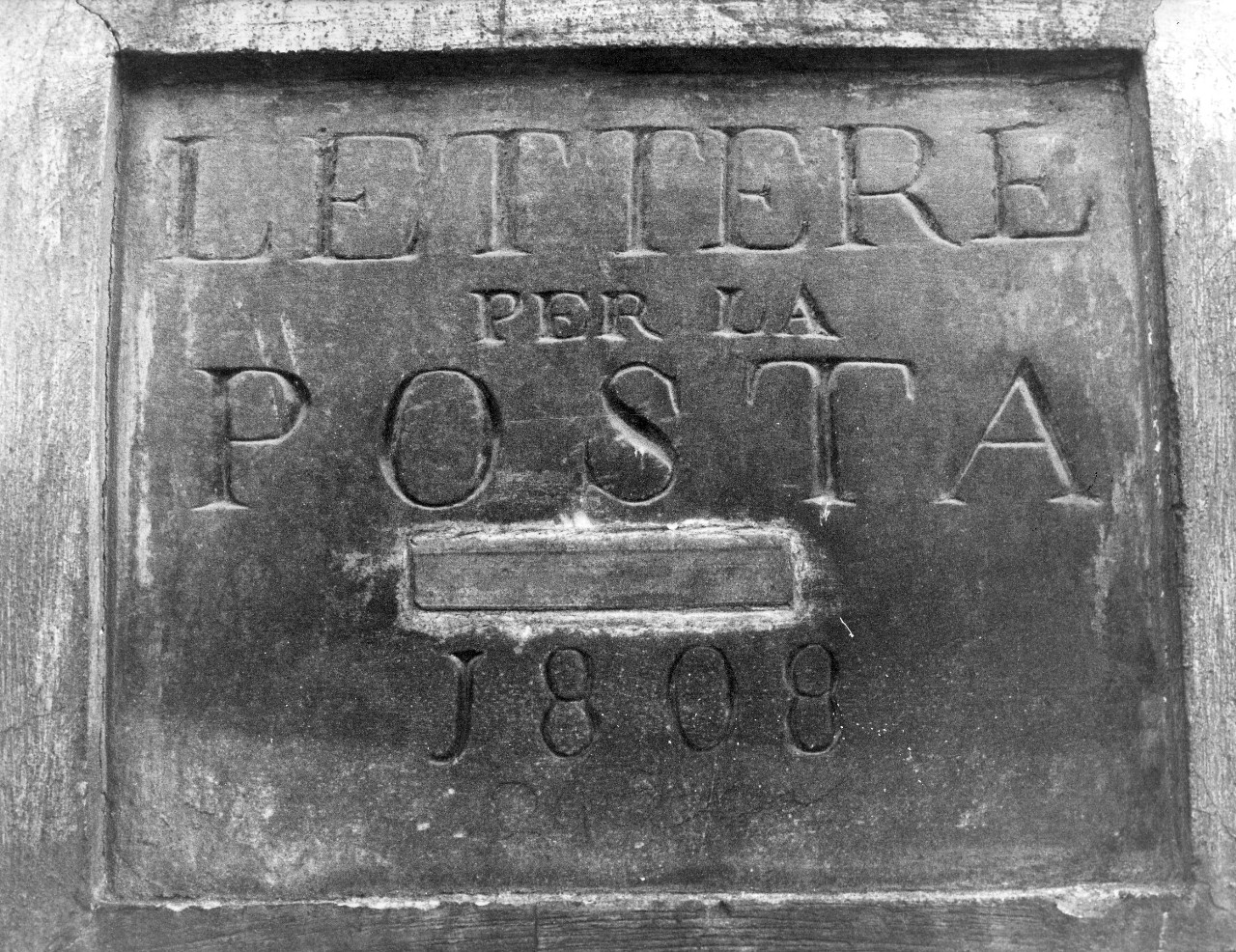 lapide - manifattura toscana (sec. XIX)