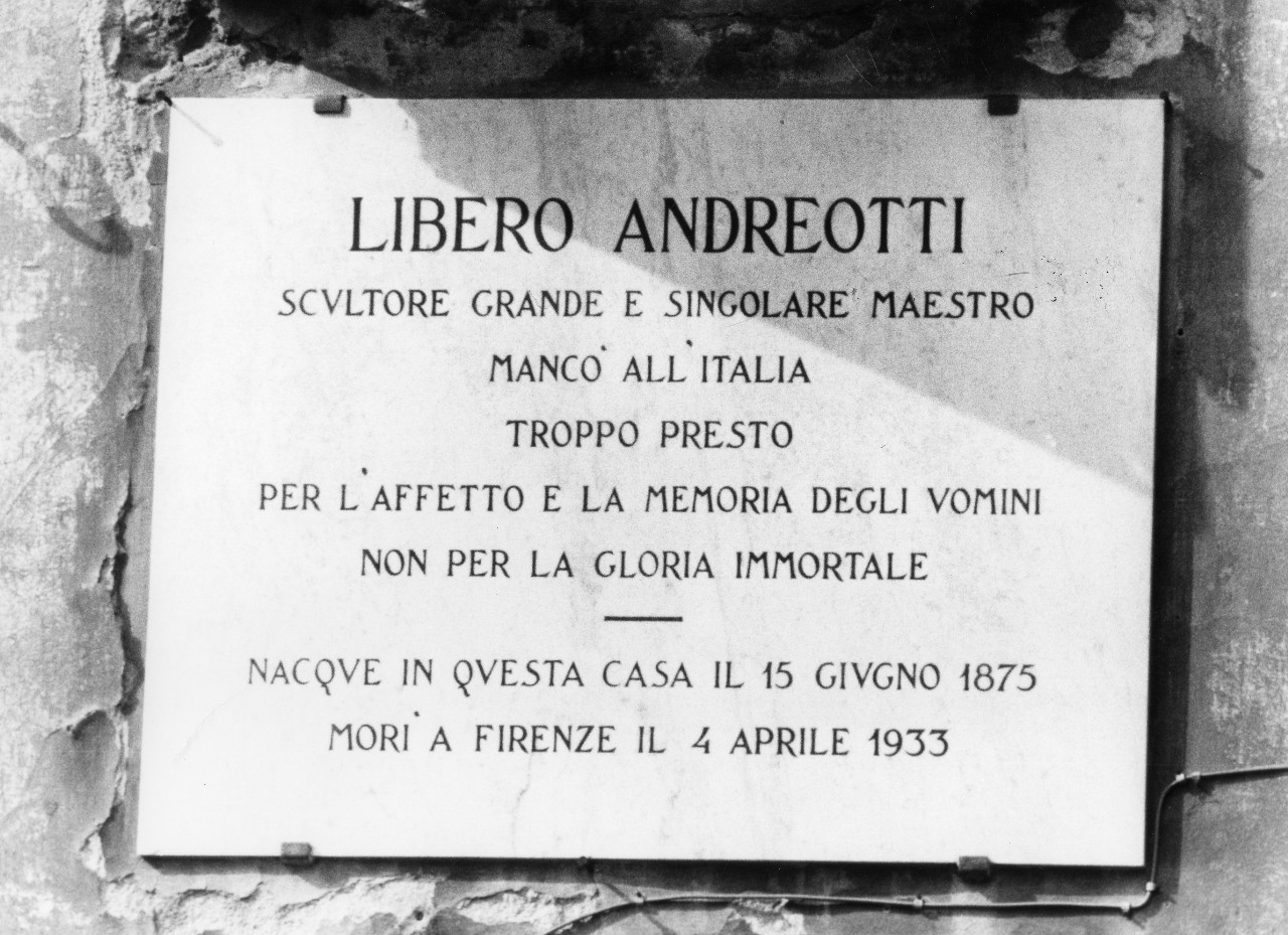 lapide - manifattura toscana (sec. XX)