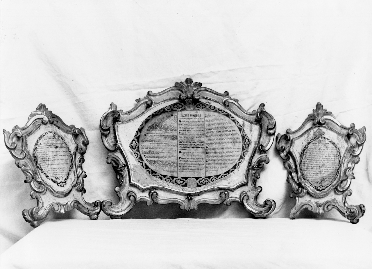 cartagloria, serie - manifattura toscana (sec. XVIII)