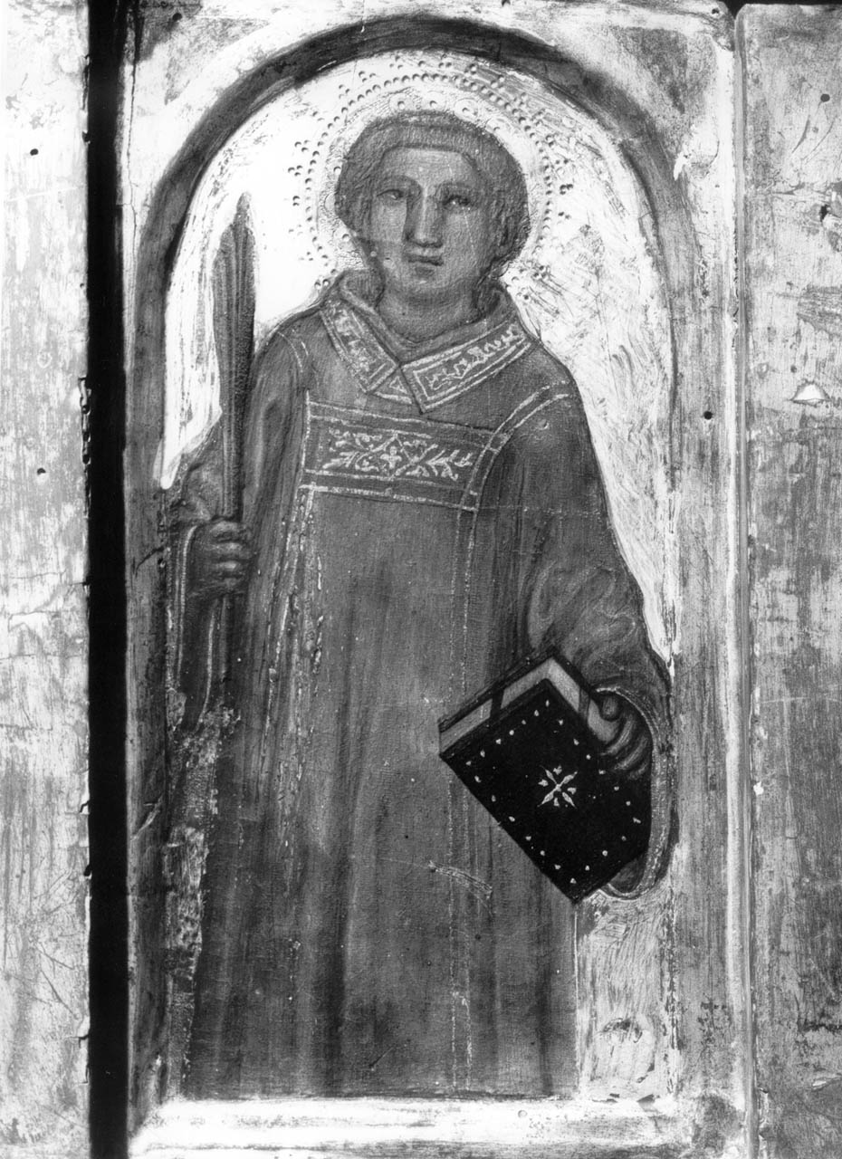 santo diacono (dipinto) di Mariotto di Nardo (sec. XV)