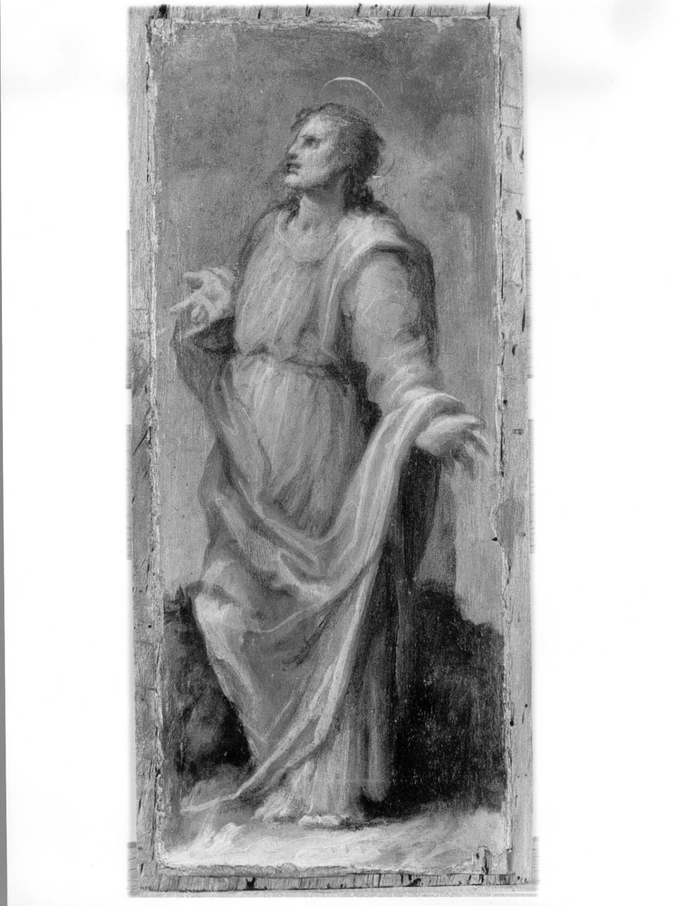 San Giovanni Evangelista (dipinto) di Naldini Giovanni Battista (sec. XVI)