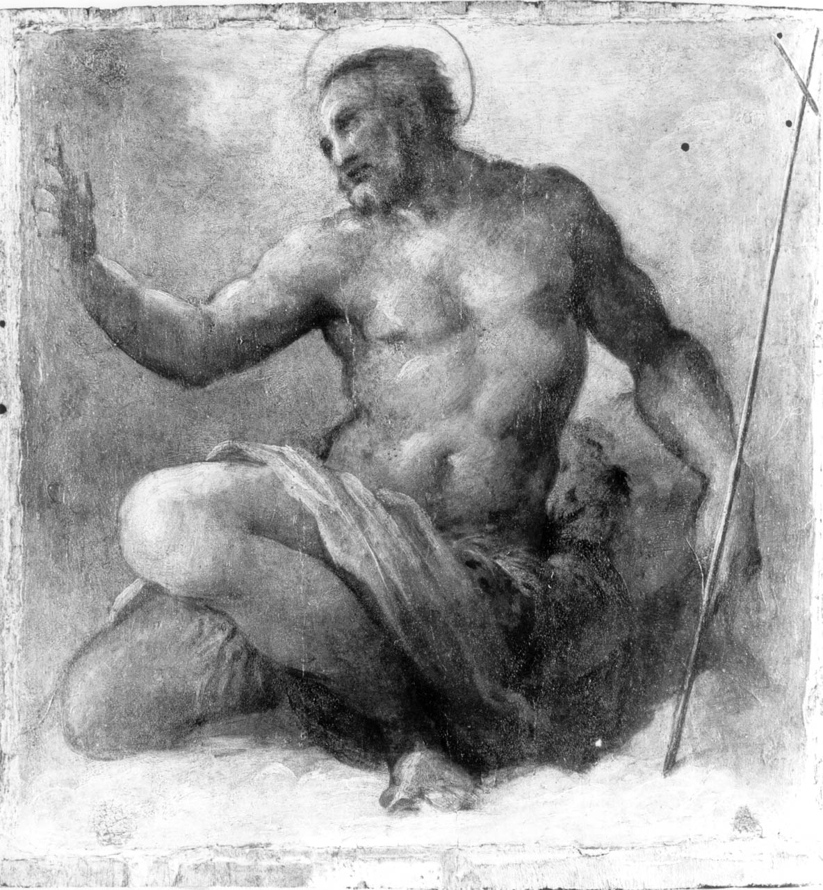 San Giovanni Battista (dipinto) di Naldini Giovanni Battista (sec. XVI)