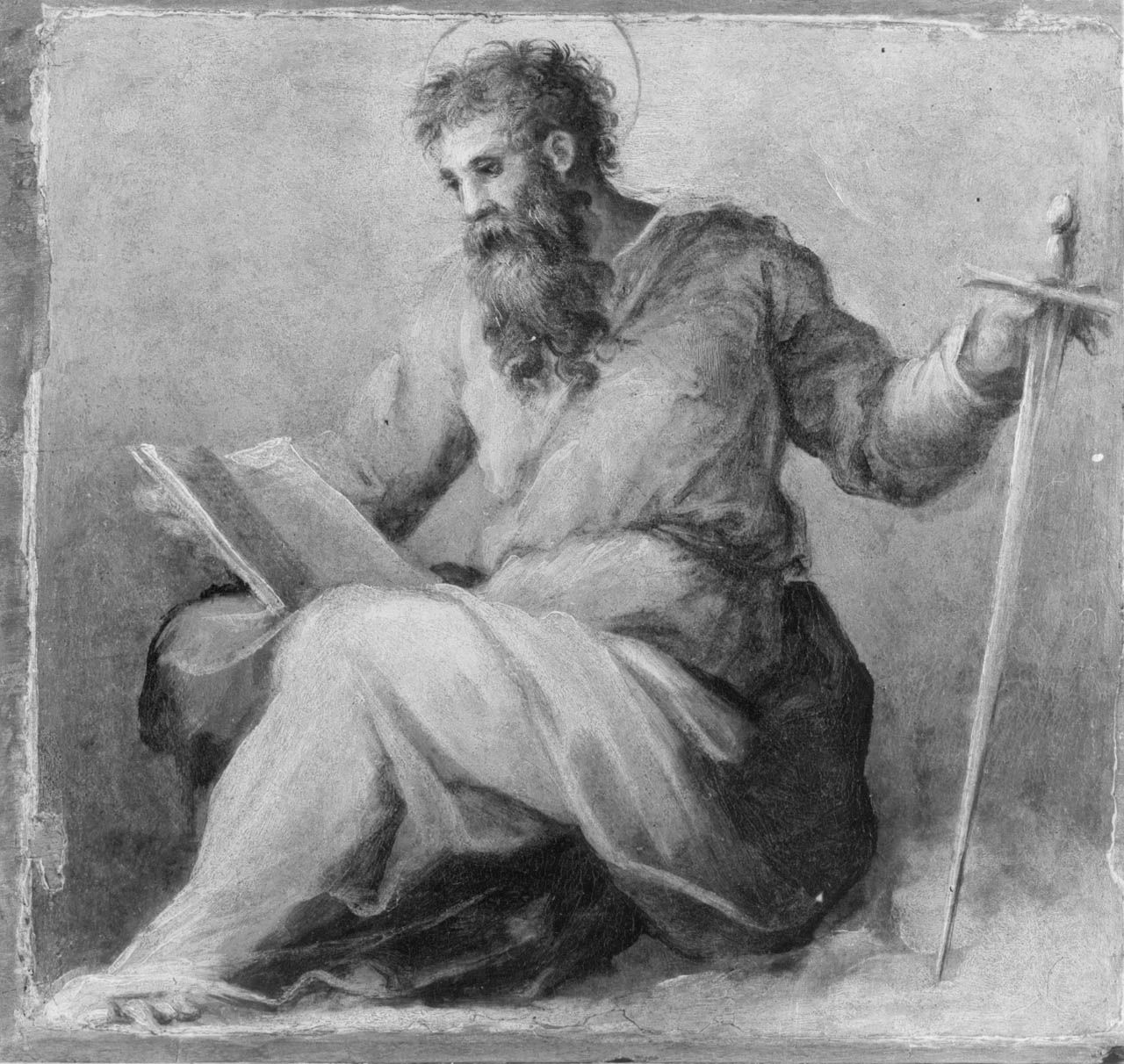 San Paolo (dipinto) di Naldini Giovanni Battista (sec. XVI)