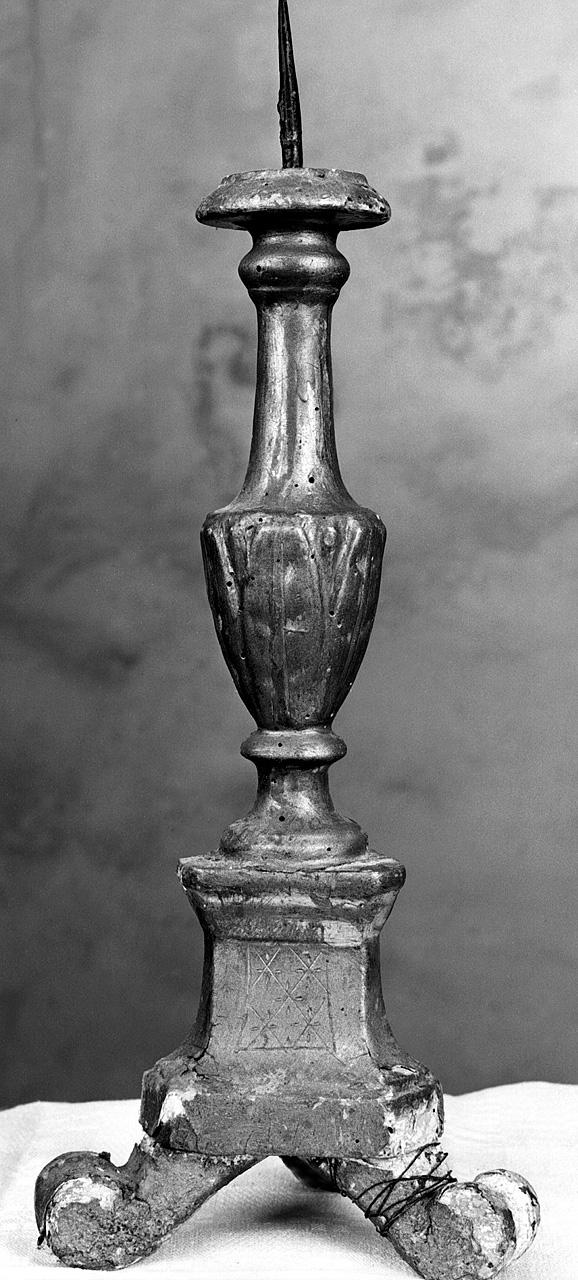 candeliere, serie - produzione toscana (prima metà sec. XIX)