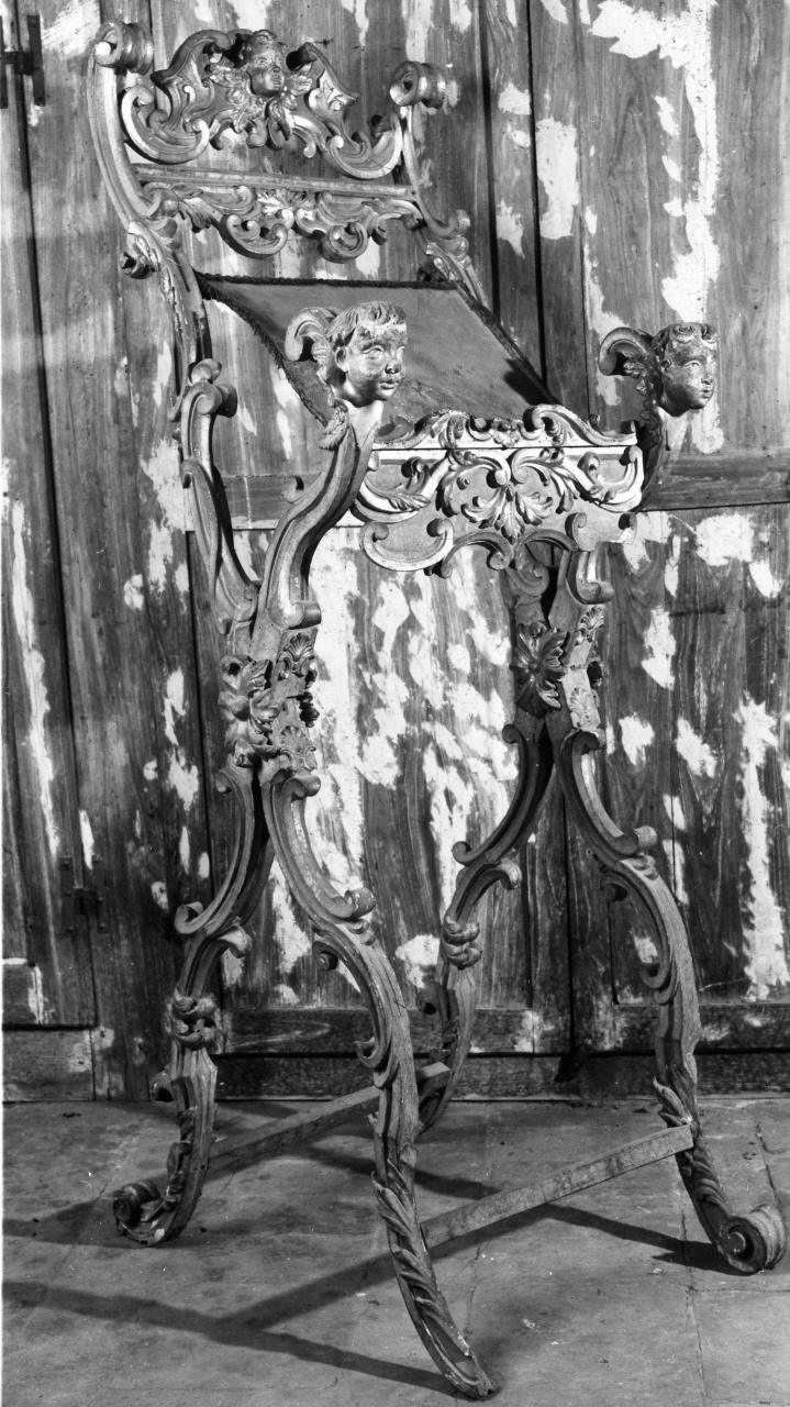 leggio - produzione toscana (metà sec. XVIII)