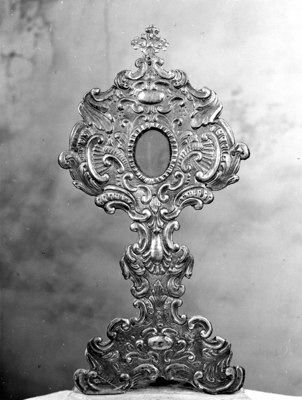 reliquiario - a ostensorio, serie - bottega toscana (fine sec. XVII)