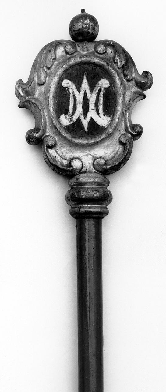 mazza processionale, serie - bottega toscana (sec. XVIII)