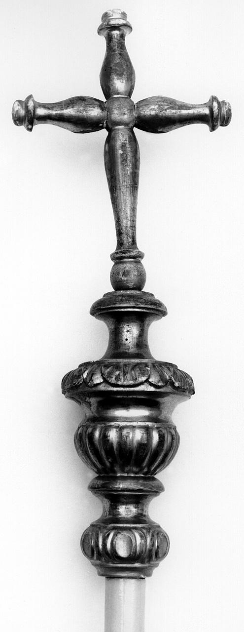 mazza processionale - bottega toscana (sec. XVIII)