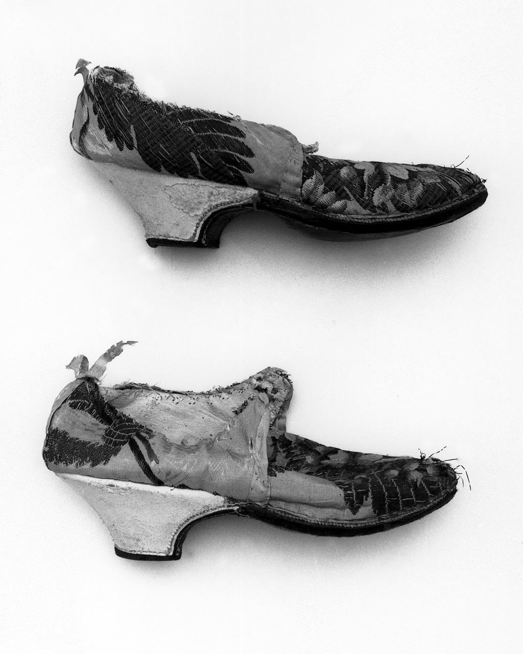 scarpetta, paio - manifattura italiana (sec. XVIII)