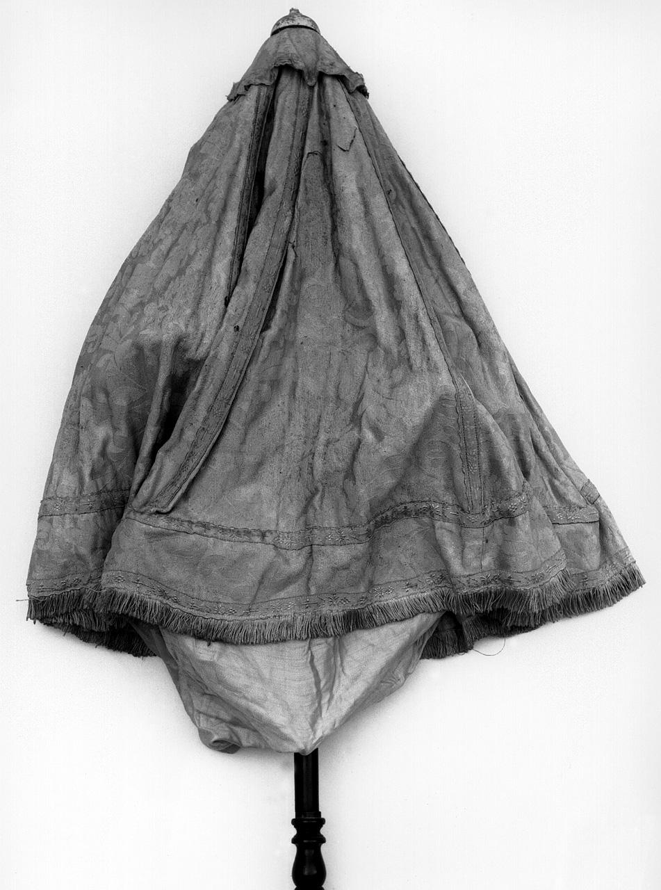 ombrellino processionale - manifattura toscana (sec. XIX)