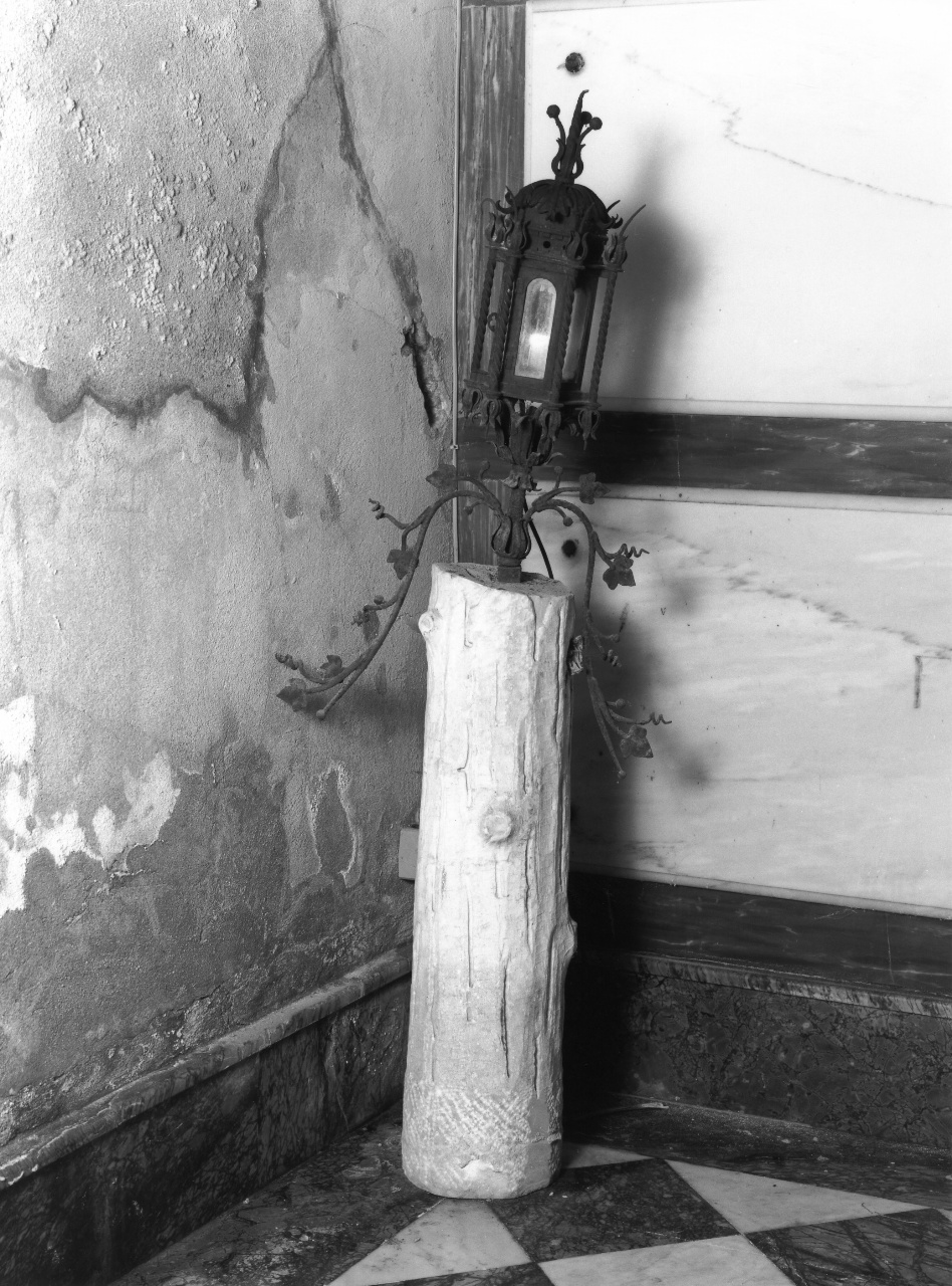 lampada - a stelo, serie - produzione toscana (sec. XX)