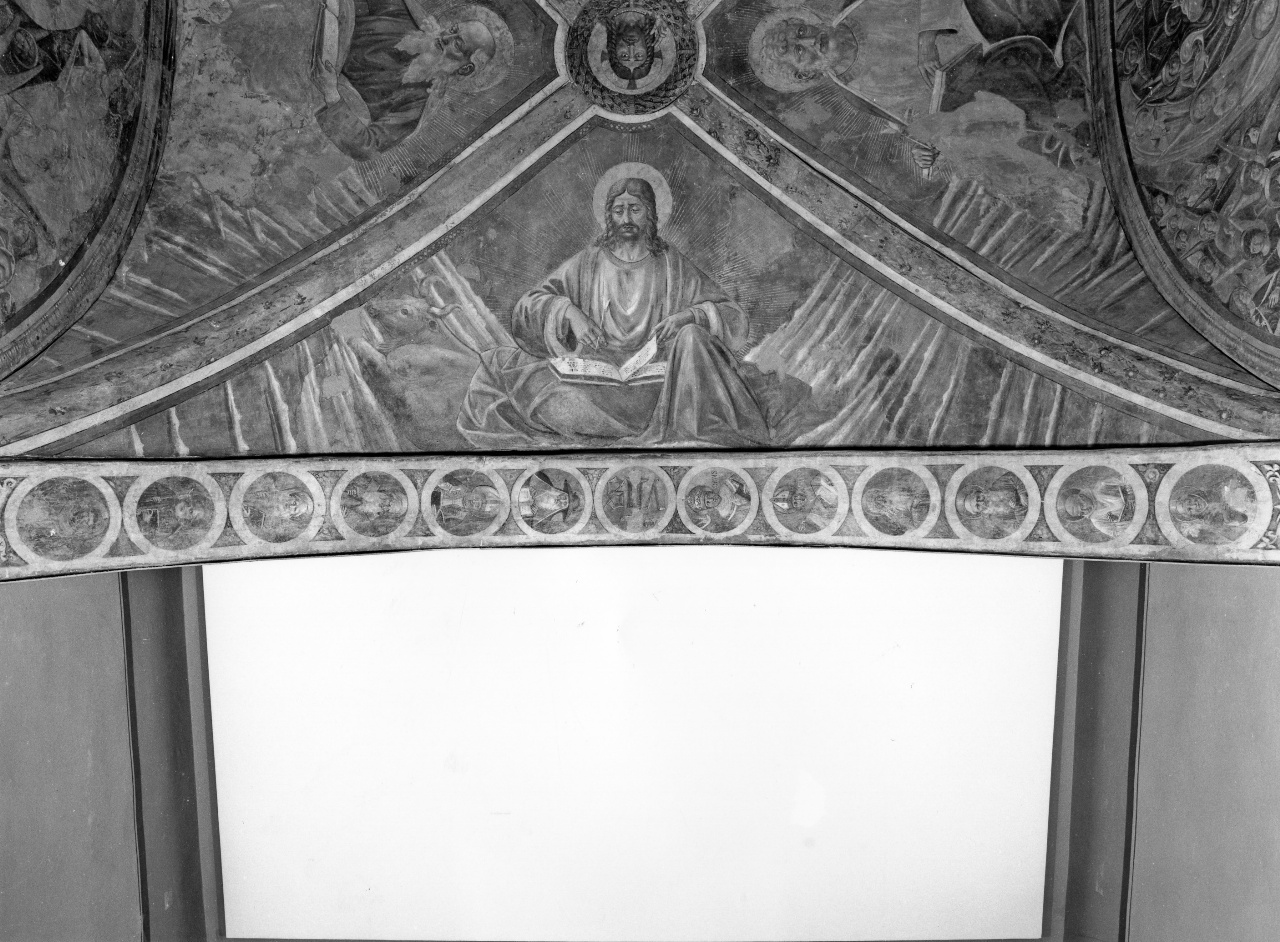 Santi e profeti (dipinto, elemento d'insieme) di Gozzoli Benozzo (e aiuti) (sec. XV)