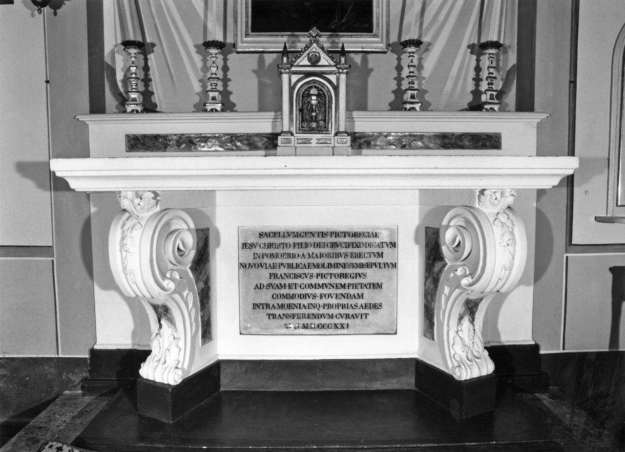 altare - manifattura toscana (sec. XIX)