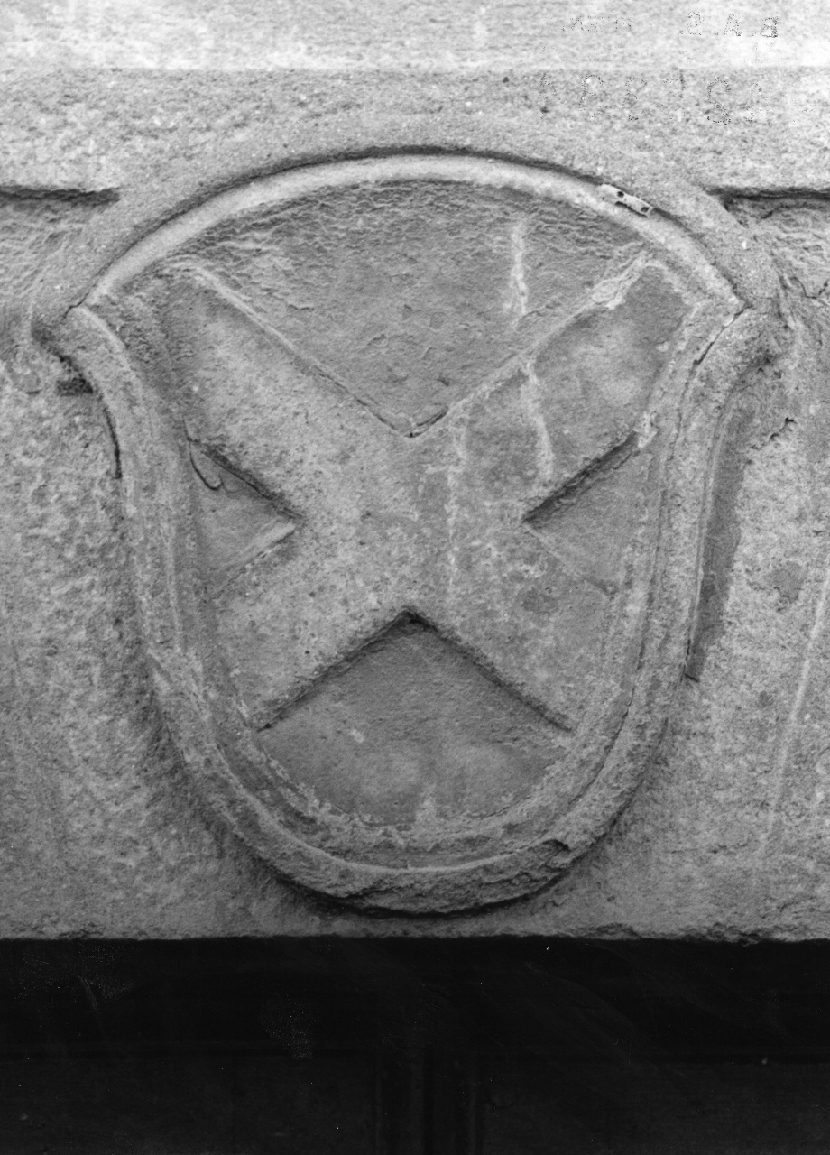 stemma (rilievo) - manifattura toscana (sec. XVII)