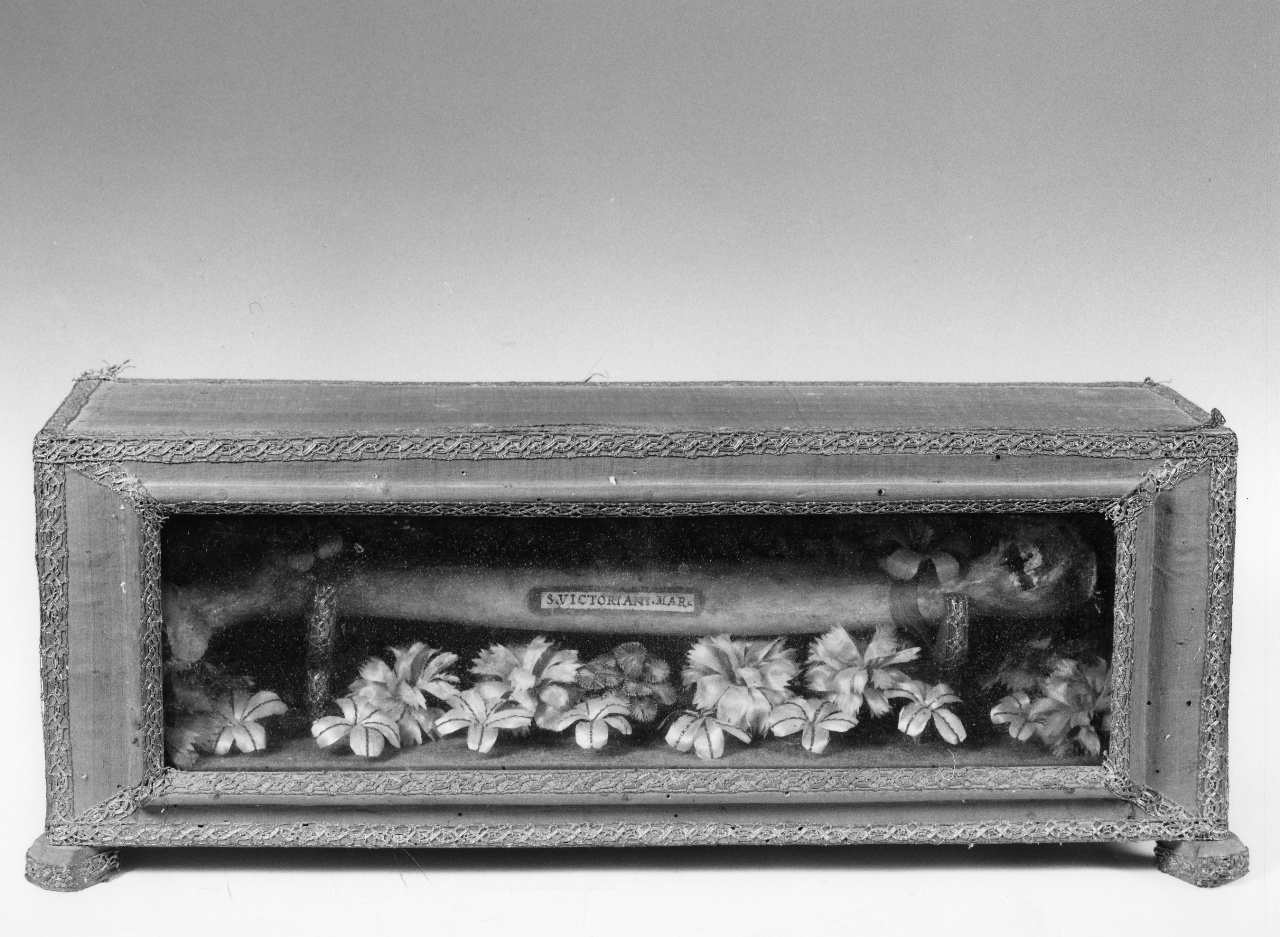 reliquiario - produzione toscana (fine/inizio secc. XVIII/ XIX)