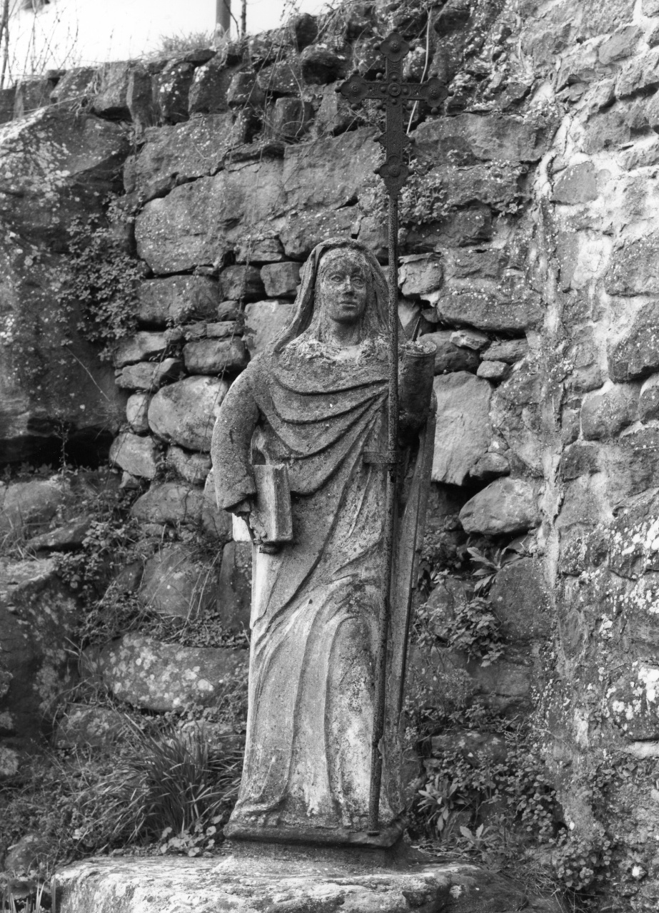 Santa Brigida di Svezia (scultura) di Montini Pietro (sec. XIX)