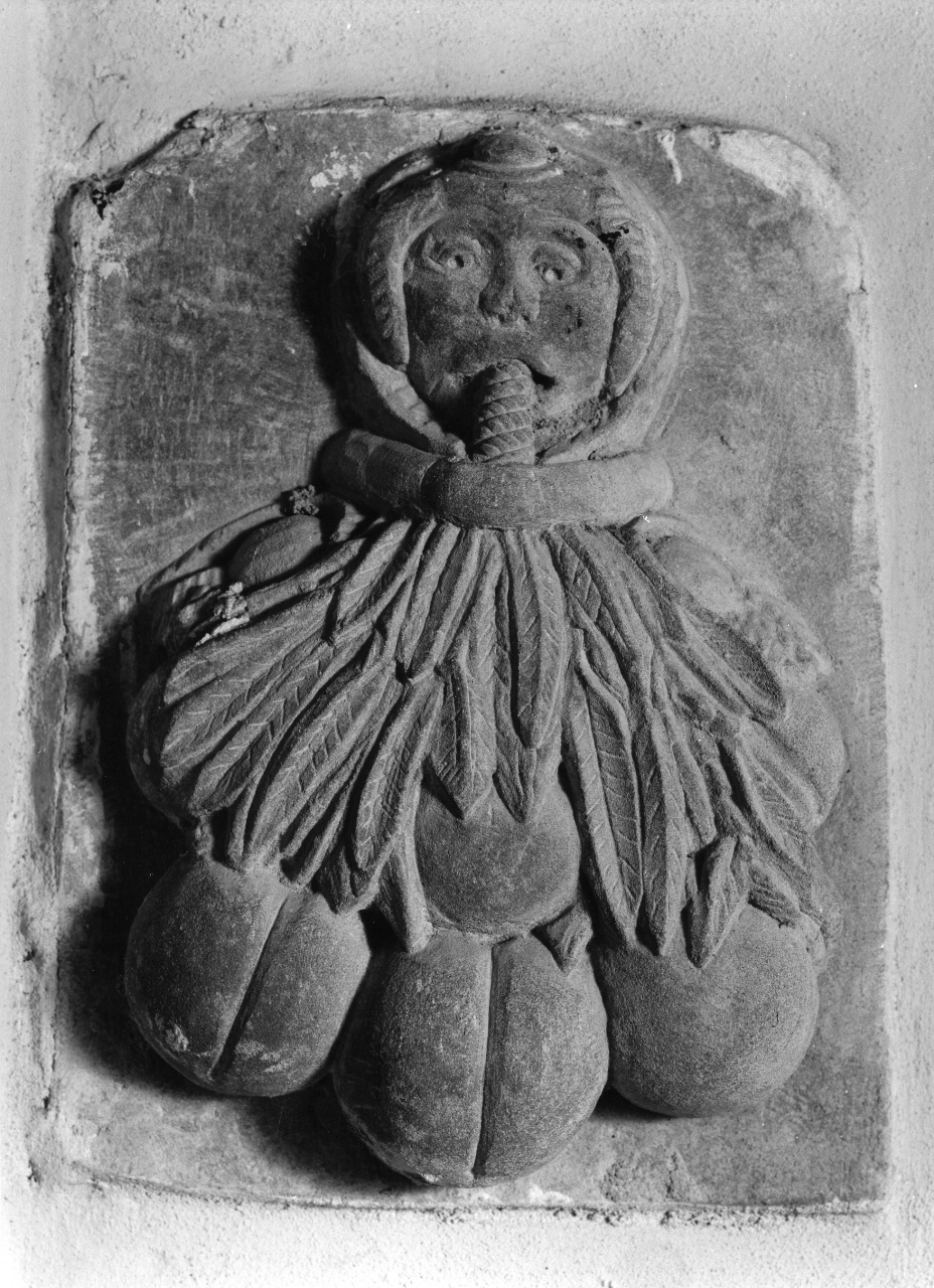 testa d'uomo (scultura) di Montini Pietro (fine/inizio secc. XIX/ XX)