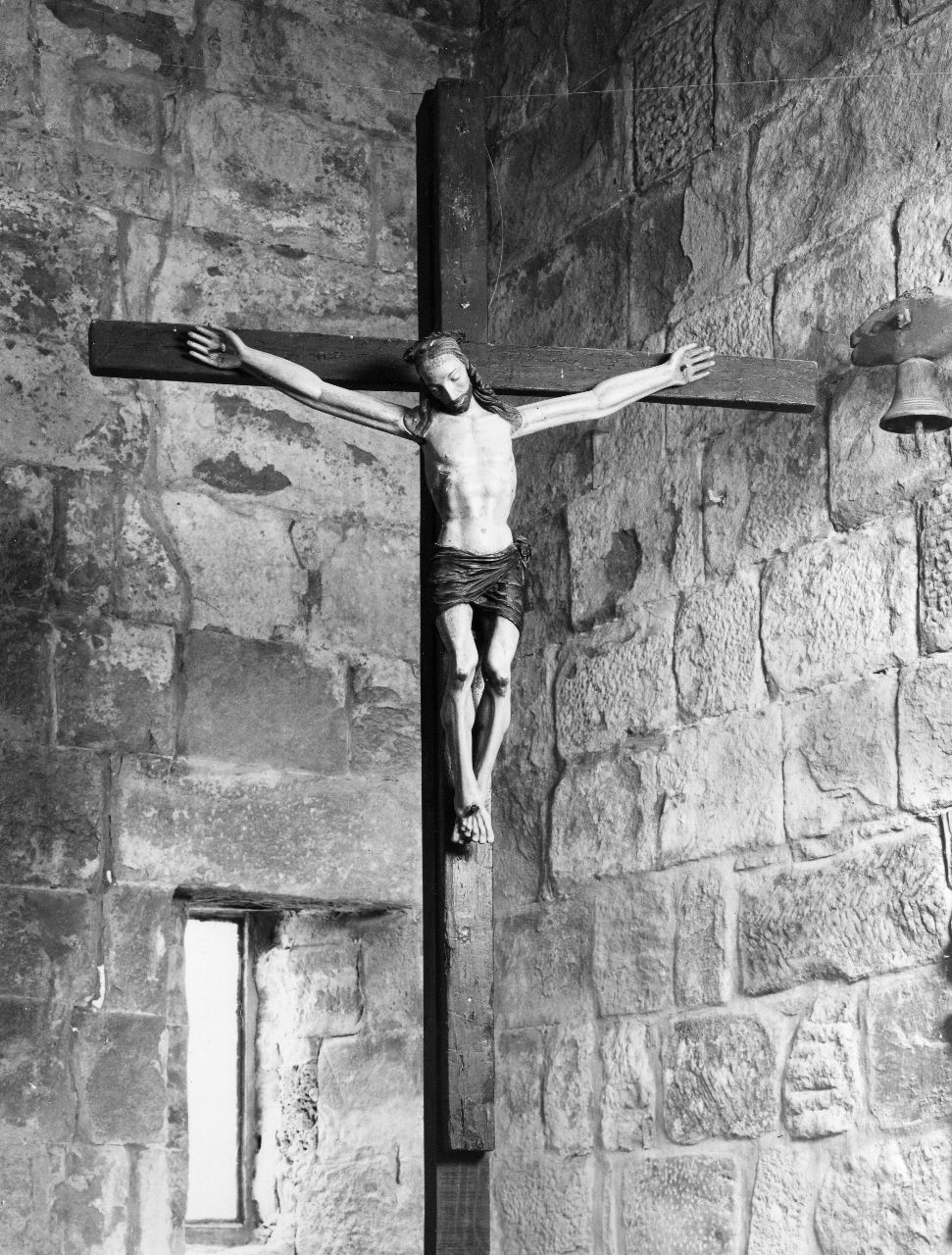 Cristo crocifisso (scultura) - manifattura toscana (metà sec. XVII)