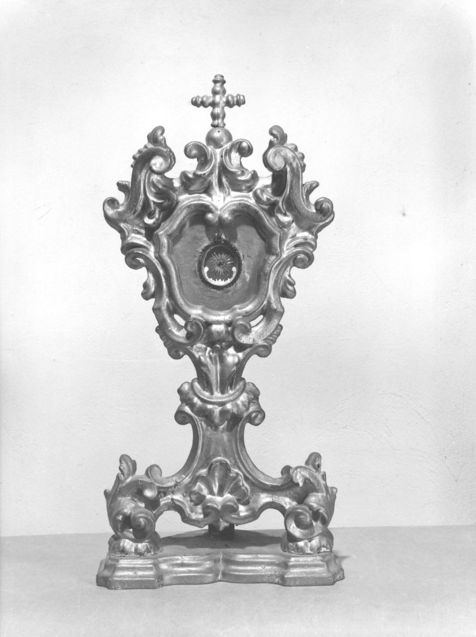 reliquiario-ostensorio - manifattura toscana (sec. XVIII)