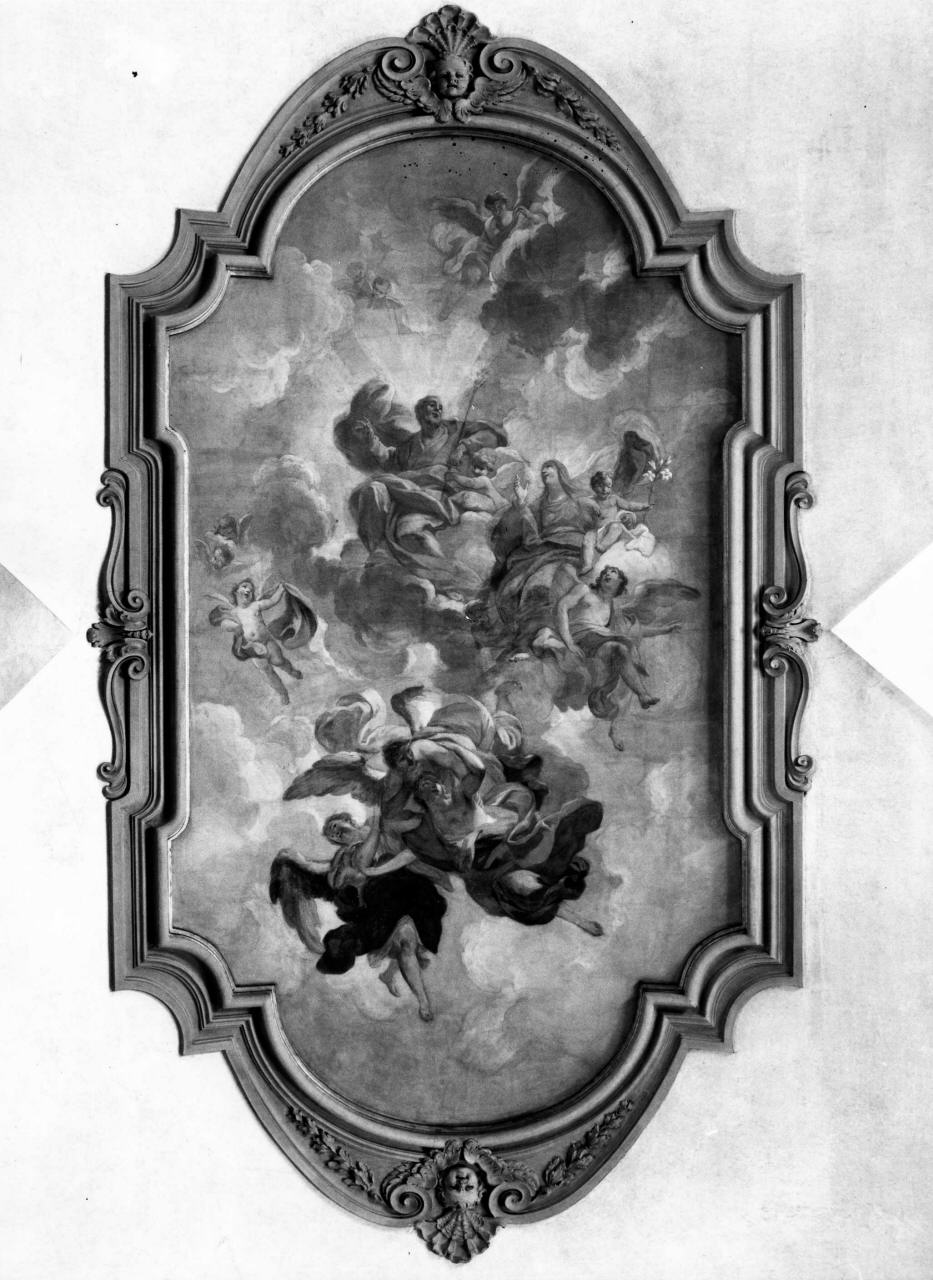gloria di San Giuseppe (dipinto) di Betti Sigismondo (sec. XVIII)