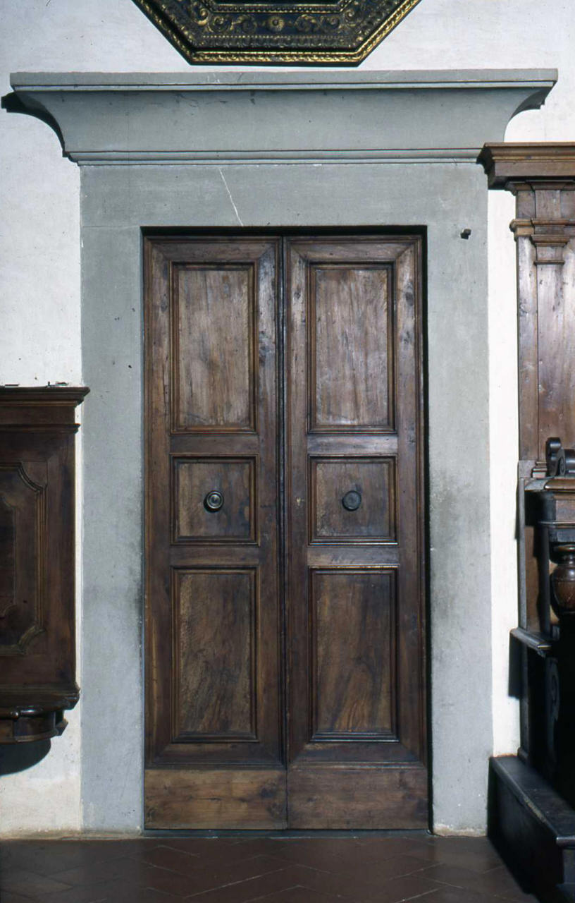 mostra di porta, serie di Baglioni Bartolomeo detto Baccio d'Agnolo (sec. XVI)
