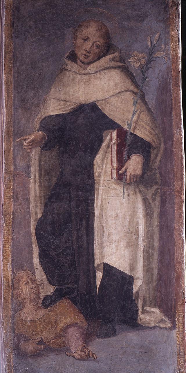 Sant'Alberto carmelitano (dipinto) di Monaldi Bernardino (sec. XVII)