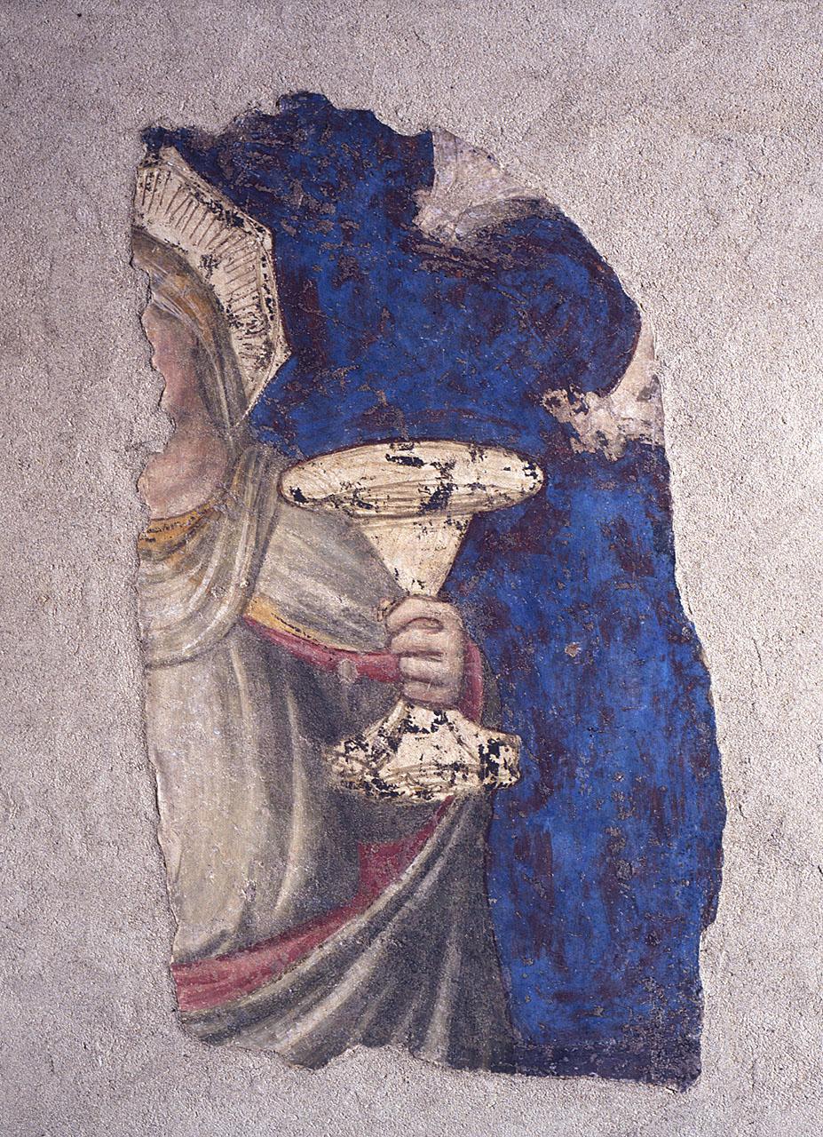 Fede (?) (dipinto, frammento) - ambito fiorentino (fine/inizio secc. XIV/ XV)