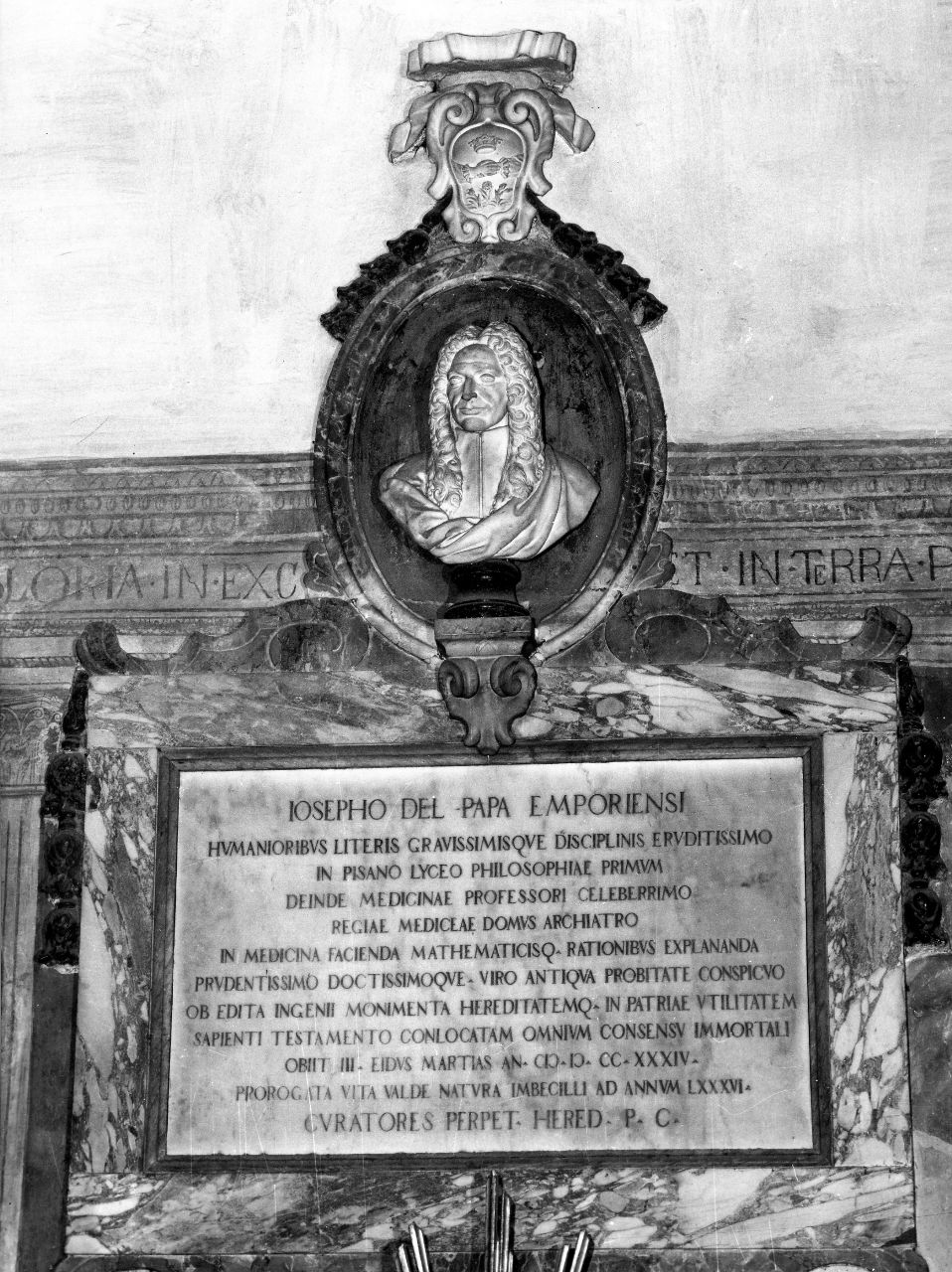 monumento funebre - a edicola di Ticciati Girolamo (sec. XVIII)