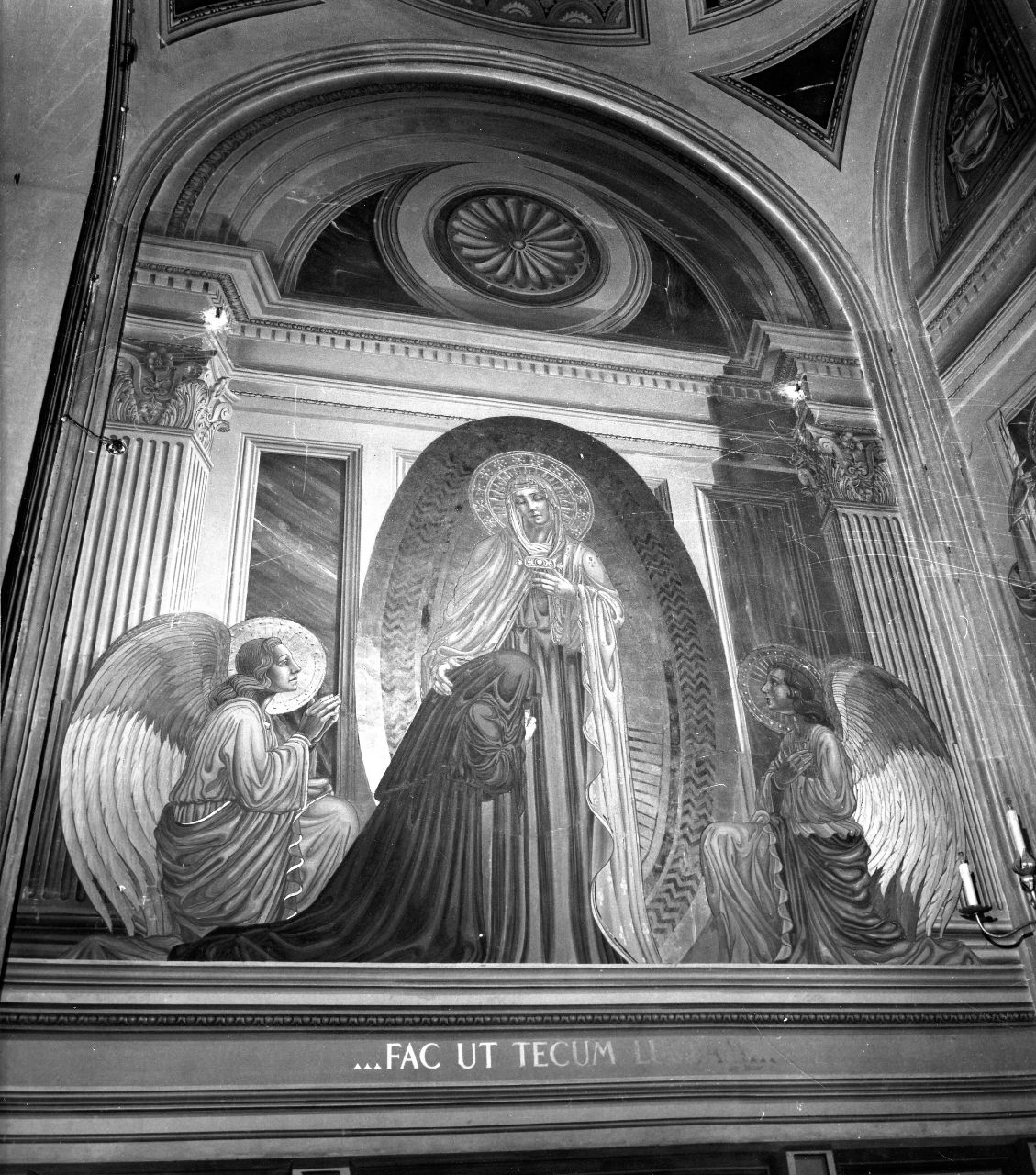 Madonna (dipinto) di Fanfani Rodolfo (sec. XX)