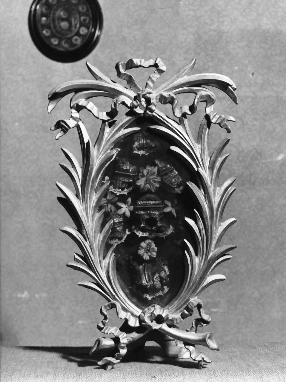 reliquiario - bottega toscana (fine sec. XVIII)