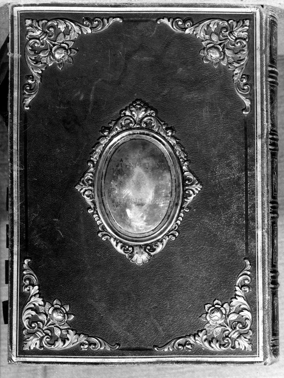 coperta di libro liturgico - bottega toscana (sec. XIX)