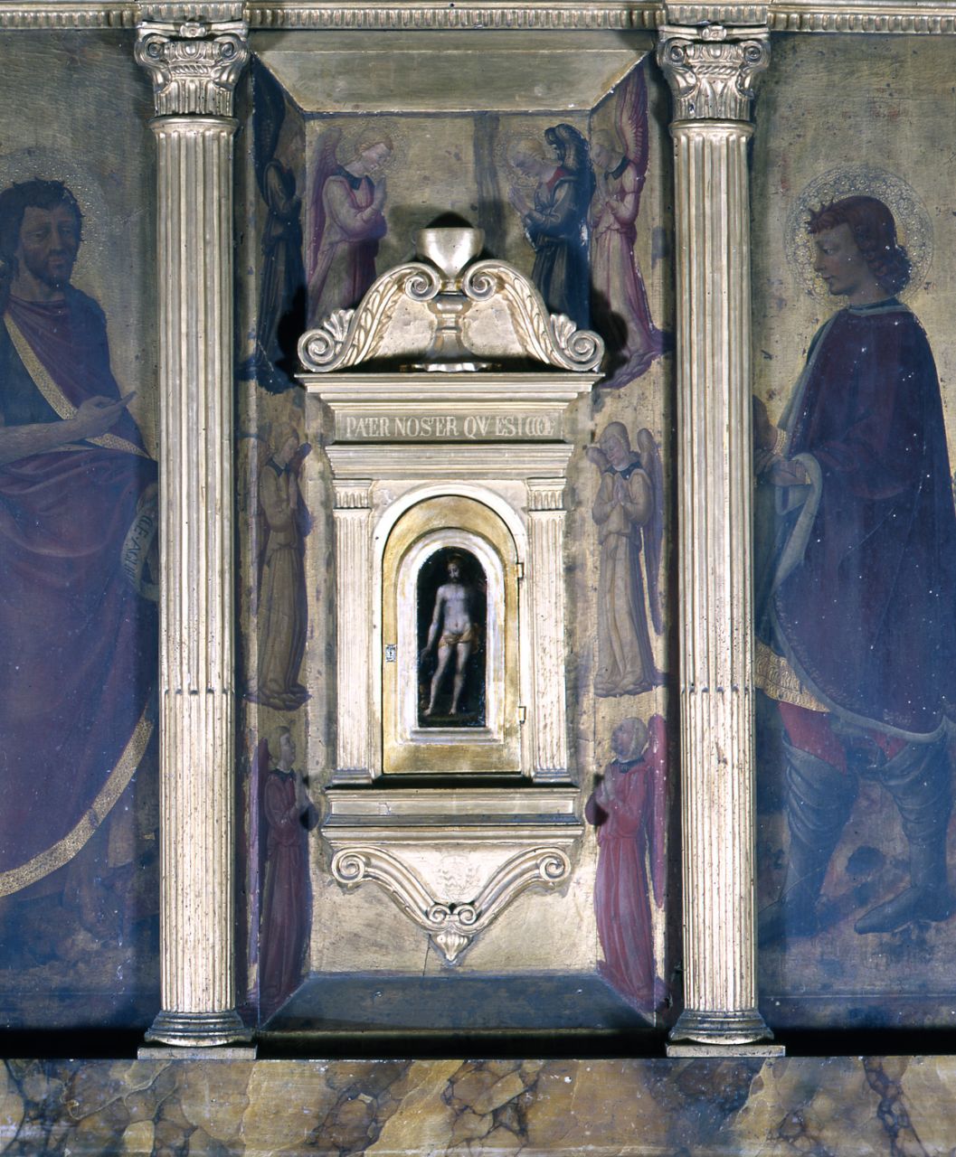 angeli oranti (dipinto) di Neri di Bicci (sec. XV, sec. XVI, sec. XVI)
