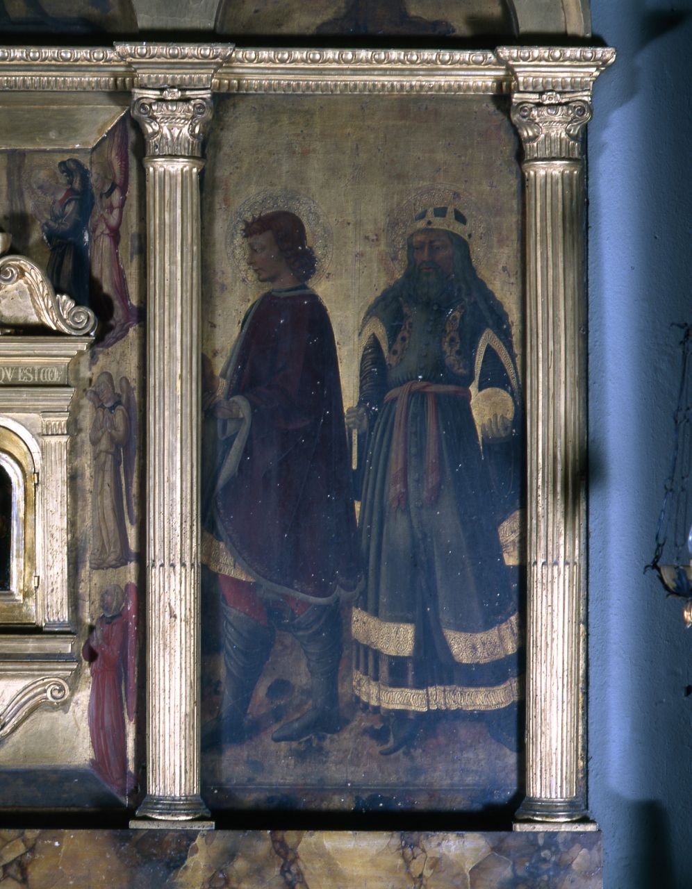 San Giuliano, San Sigismondo (dipinto) di Neri di Bicci (sec. XV, sec. XVI, sec. XVI)