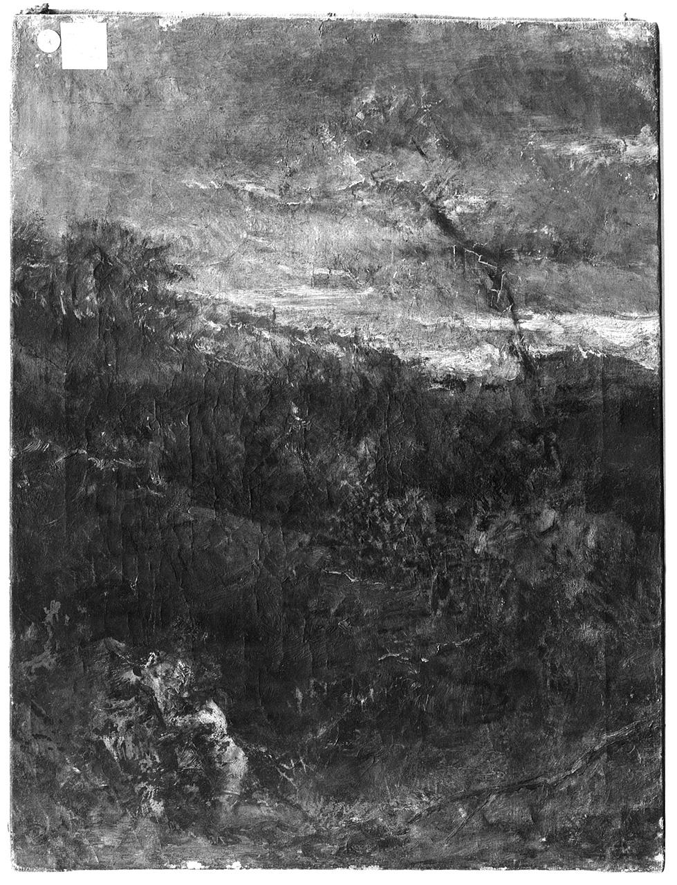 paesaggio (dipinto) - ambito romano (seconda metà sec. XIX)