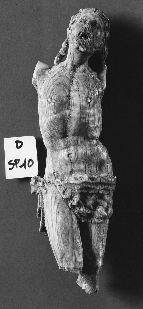 Cristo crocifisso (scultura) - bottega italiana (seconda metà sec. XVII)