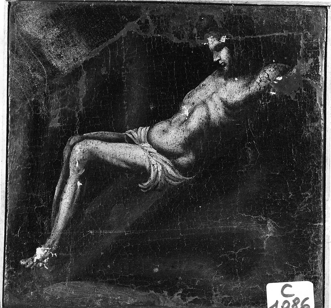 Cristo morto (dipinto) - ambito romano (seconda metà sec. XVII)