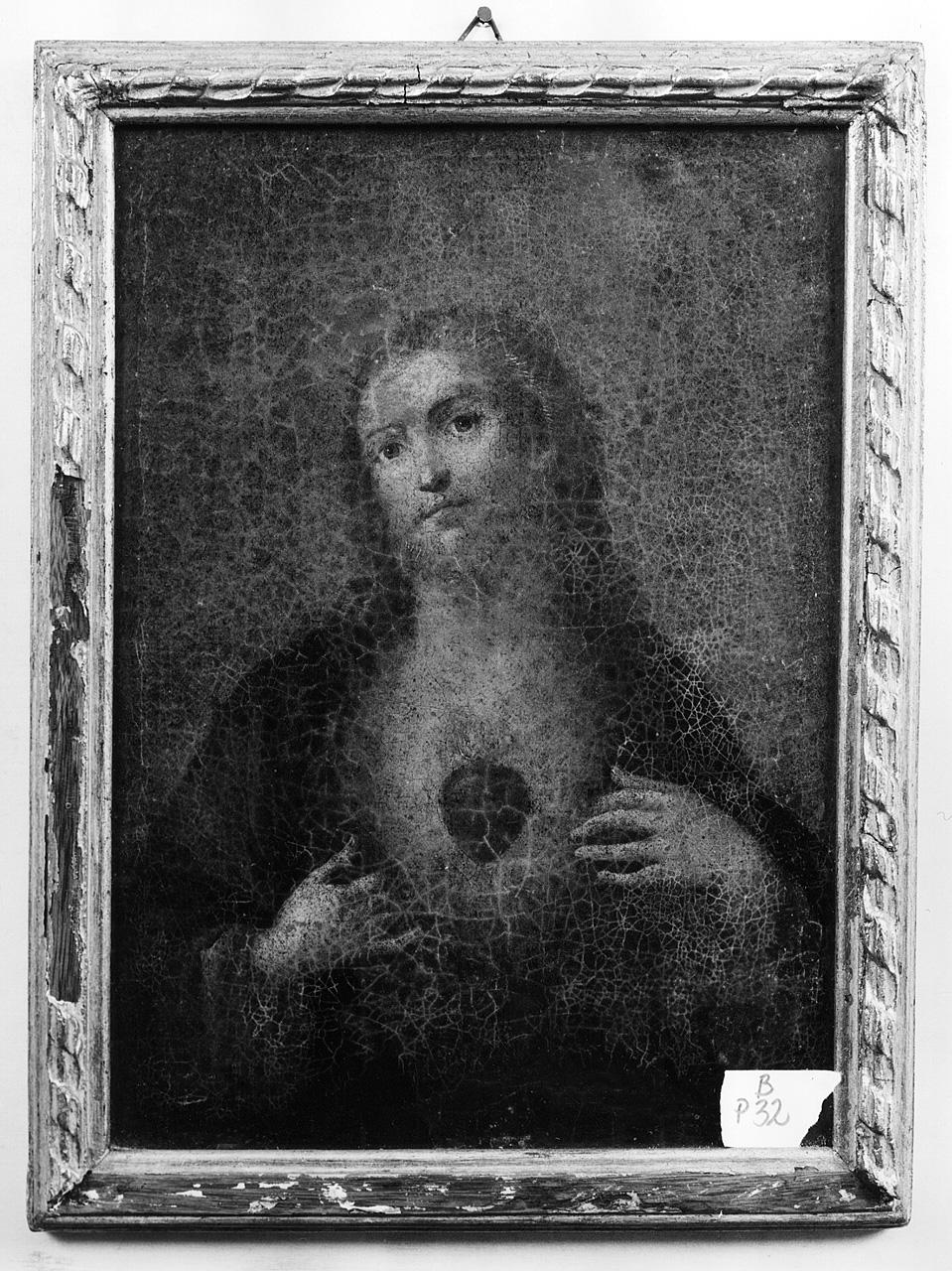 Sacro Cuore di Gesù (dipinto) - ambito romano (seconda metà sec. XIX)