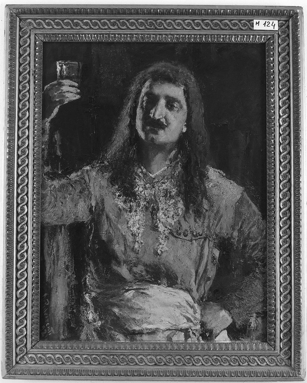 figura maschile (dipinto) di Pulvirenti Rosario (sec. XIX)